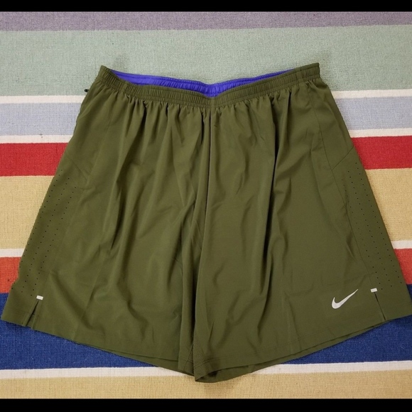army green nike shorts